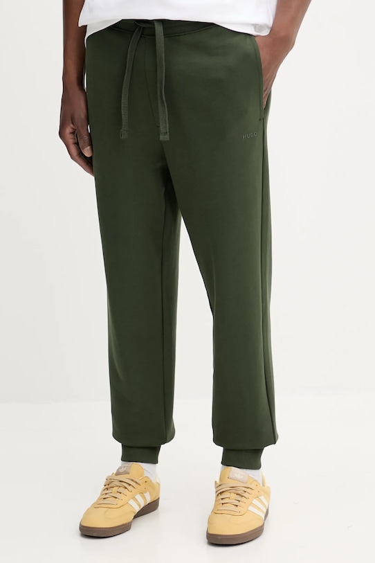Хлопковые спортивные брюки Hugo, зеленый
Хлопковые спортивные брюки Hugo, зеленый