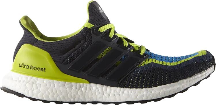 Кроссовки Adidas UltraBoost 2.0 'Solar Slime', черный 
Кроссовки Adidas UltraBoost 2.0 'Solar Slime', черный