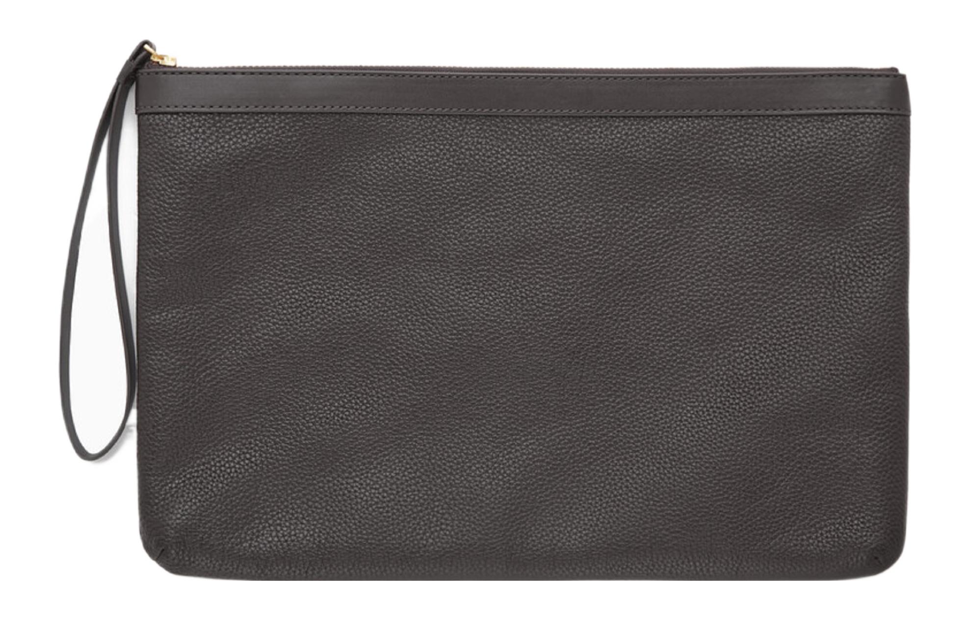 COS Кожаная клатч унисекс темно-коричневая, Dark Brown
COS Кожаная клатч унисекс темно-коричневая, Dark Brown