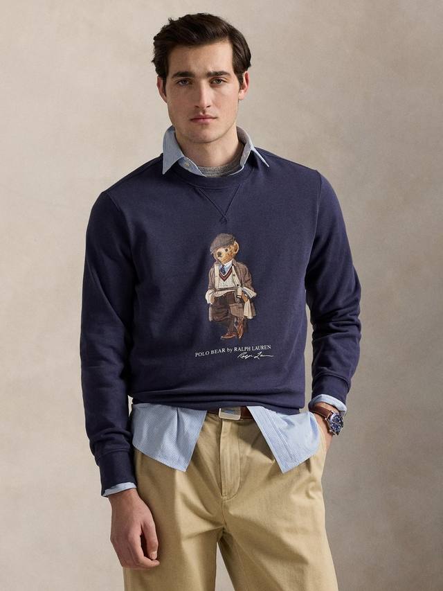 Толстовка Polo Plush Cotton Blend с медвежонком Polo Ralph Lauren
Толстовка Polo Plush Cotton Blend с медвежонком Polo Ralph Lauren