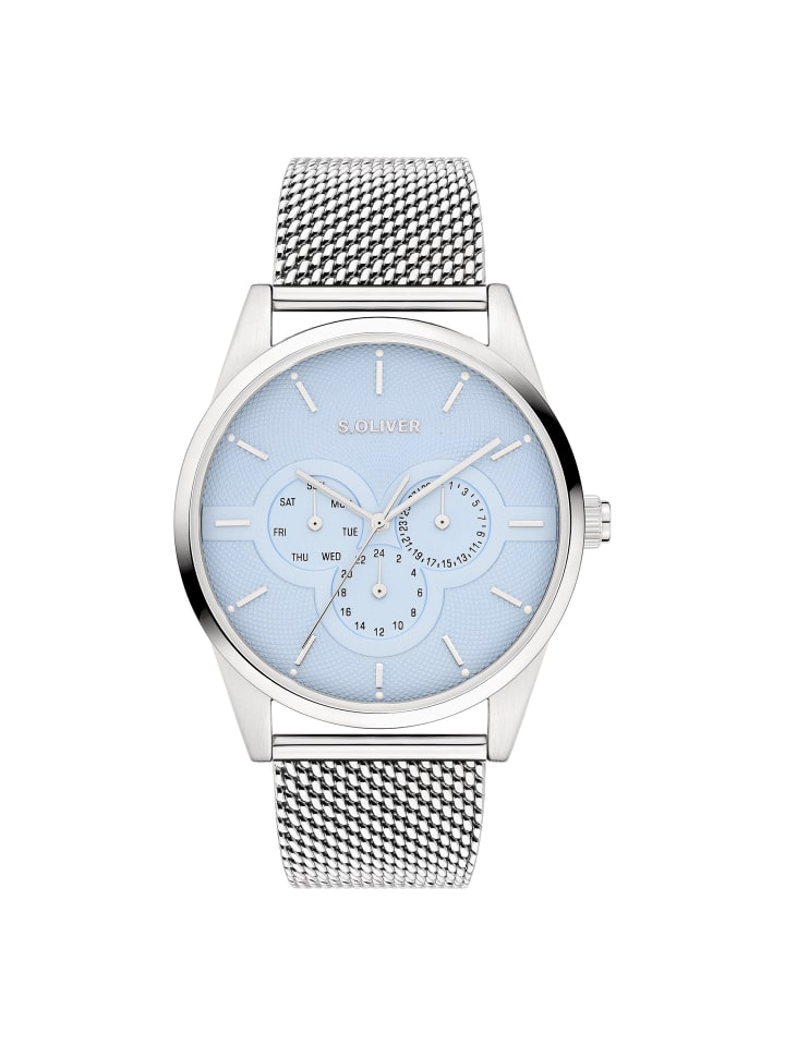 s.Oliver Современные и вневременные наручные часы в серебристом цвете
s.Oliver Современные и вневременные наручные часы в серебристом цвете