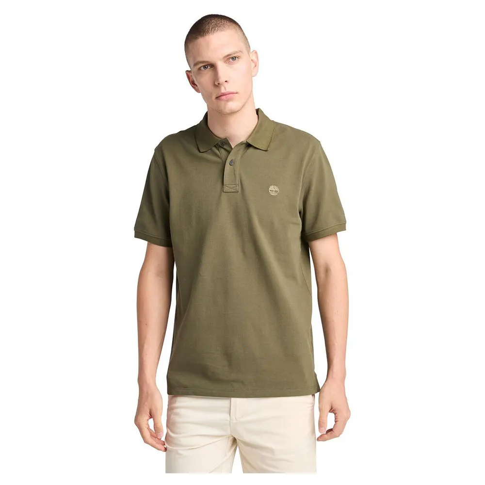 Поло с коротким рукавом Timberland Millers River Pique, зеленый
Поло с коротким рукавом Timberland Millers River Pique, зеленый