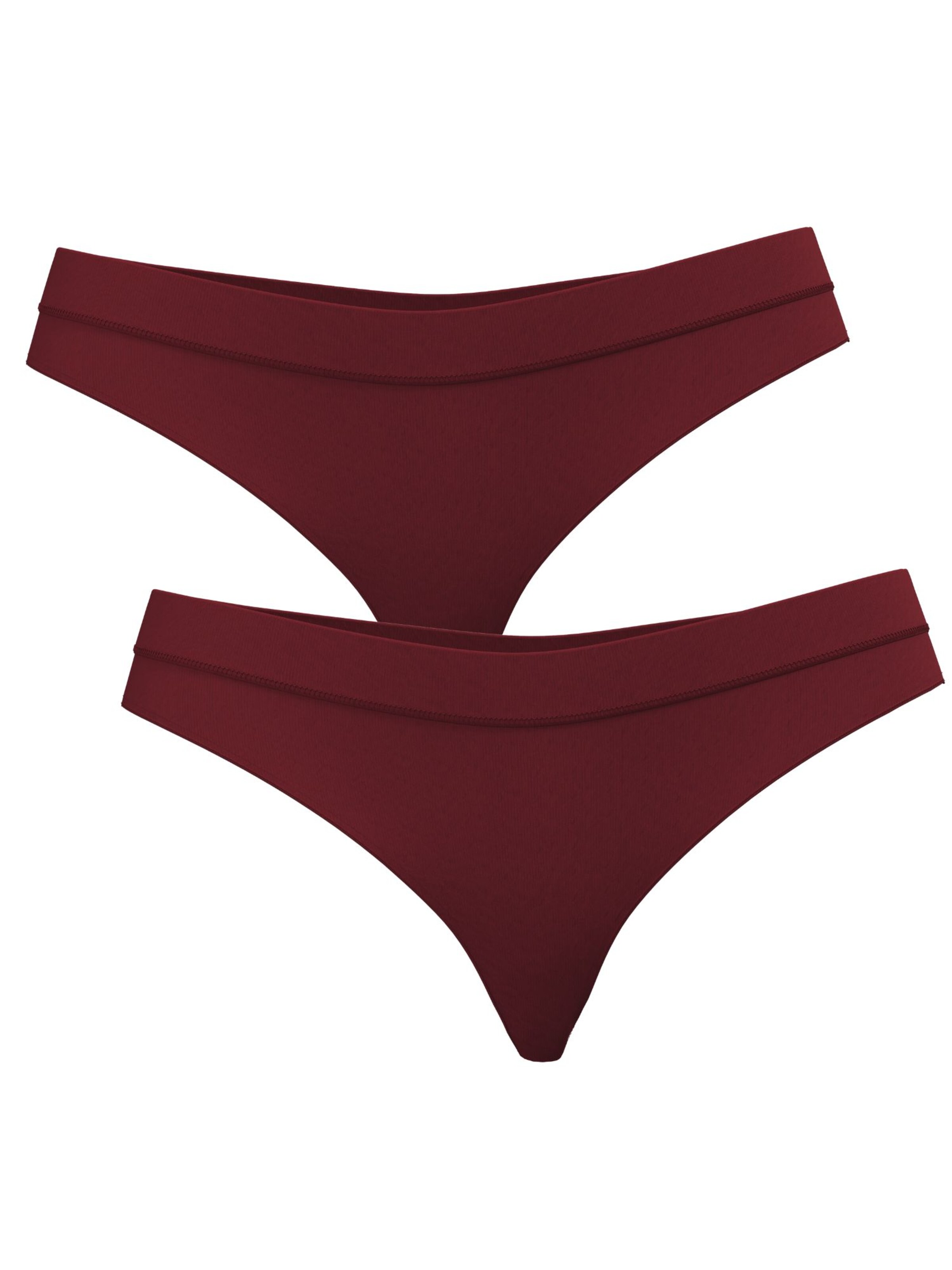 Albero Natur Стринги '2er Pack' для женщин из био-хлопка, высокие на талии, цвет бордо
Albero Natur Стринги '2er Pack' для женщин из био-хлопка, высокие на талии, цвет бордо