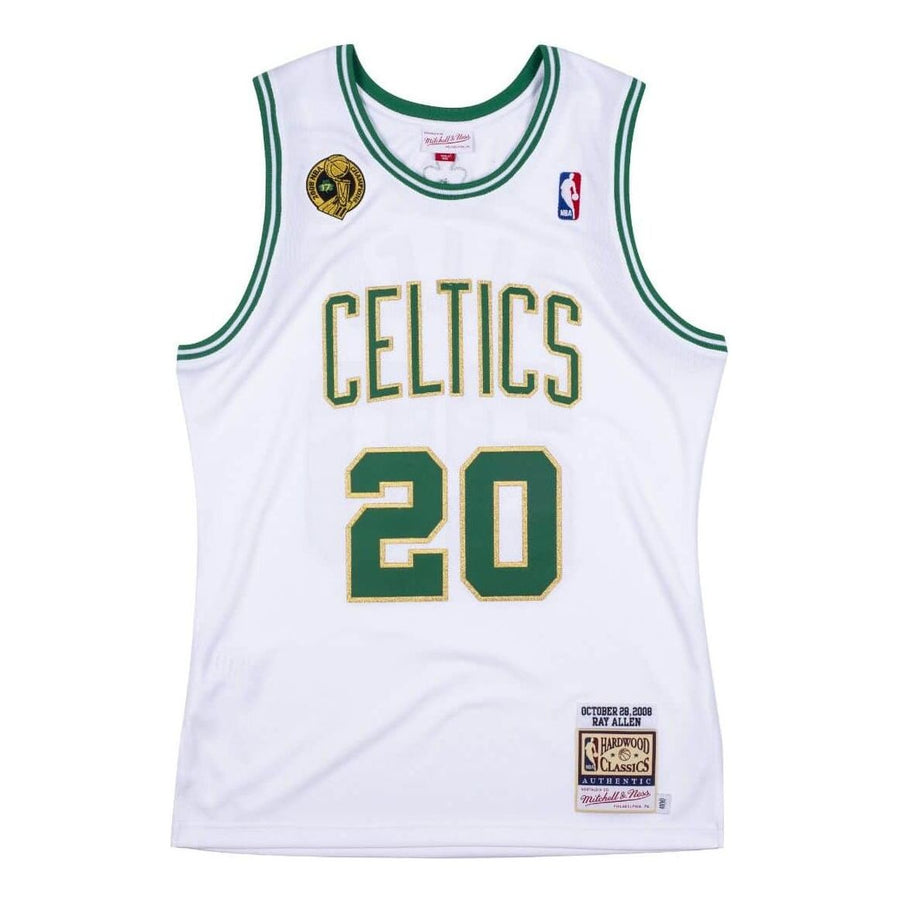 Джерси Mitchell & Ness NBA Authentic Jersey Boston Celtics 2008-09 Ray Allen 'White Green', белый
Джерси Mitchell & Ness NBA Authentic Jersey Boston Celtics 2008-09 Ray Allen 'White Green', белый