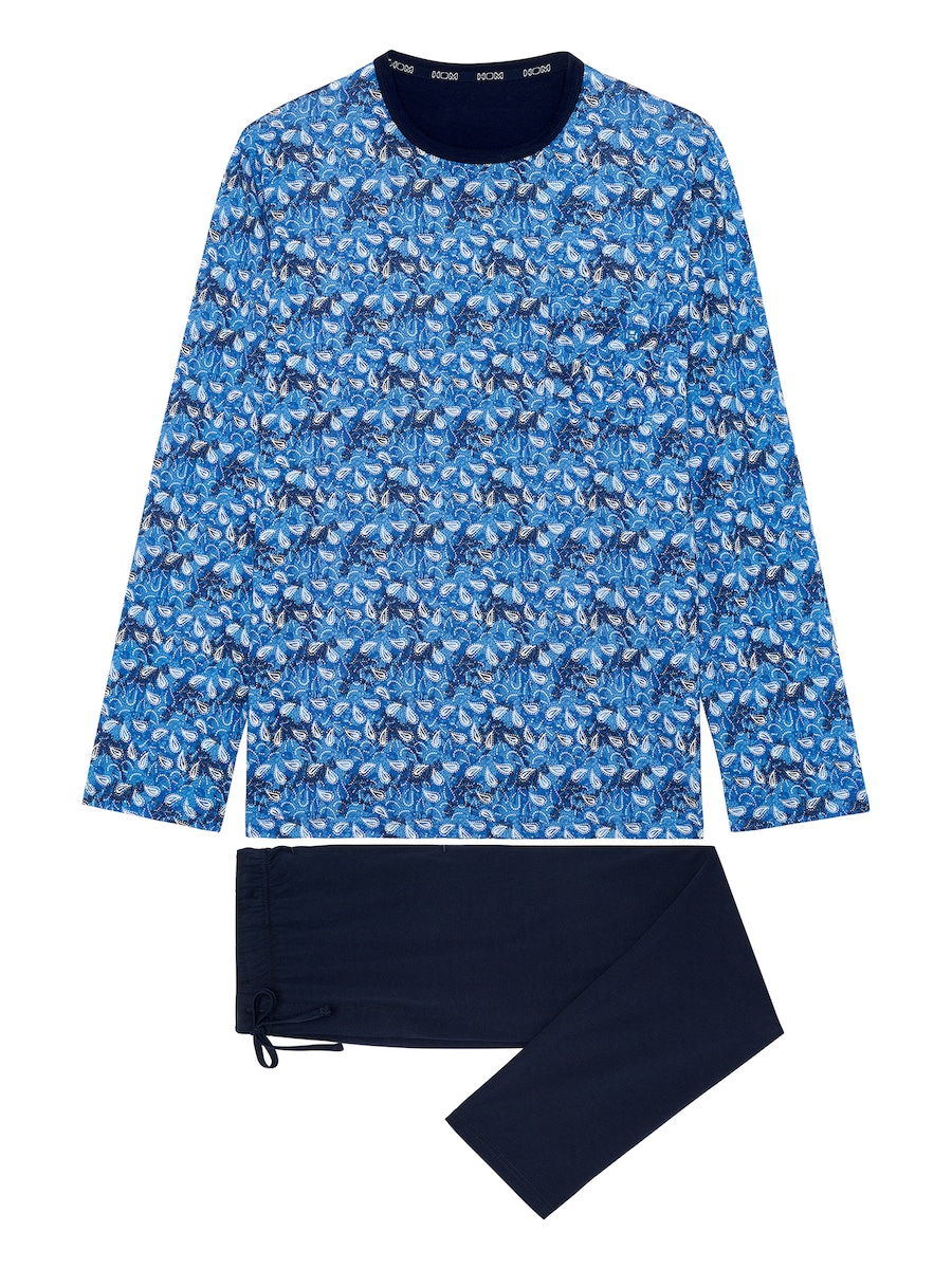 Длинная пижама HOM Vibe, синий/темно-синий
Длинная пижама HOM Vibe, синий/темно-синий