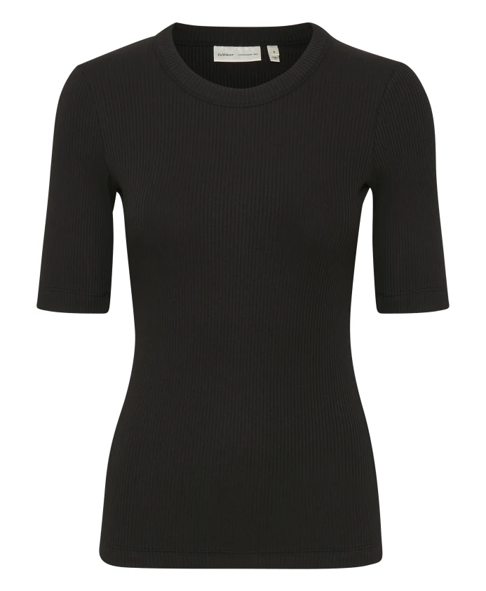 Облегающая футболка выше локтя Inwear, черный
Облегающая футболка выше локтя Inwear, черный