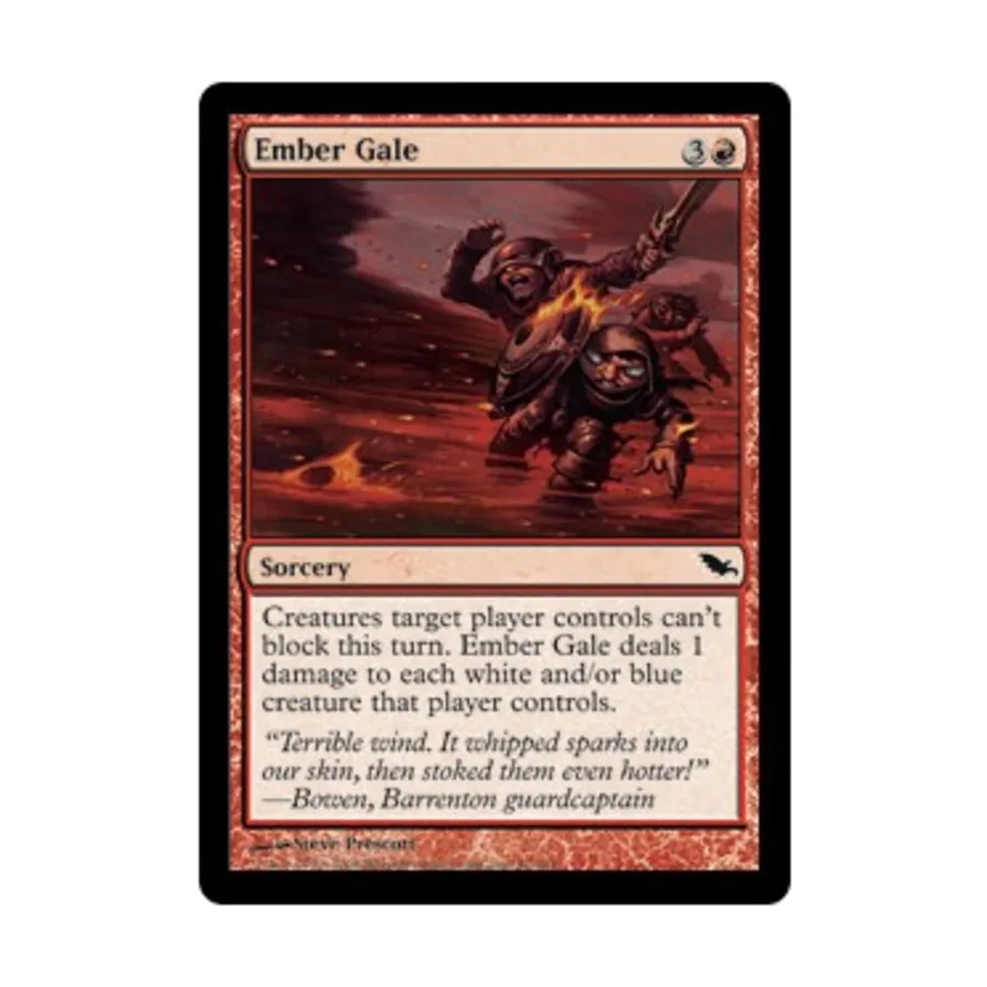 CCG Эмбер Гейл (К), MTG - Shadowmoor
CCG Эмбер Гейл (К), MTG - Shadowmoor