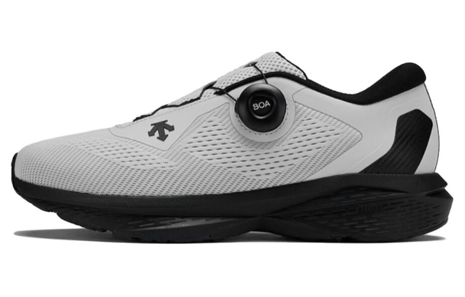 Кроссовки для бега женские с низким верхом серые/черные Descente 
Кроссовки для бега женские с низким верхом серые/черные Descente