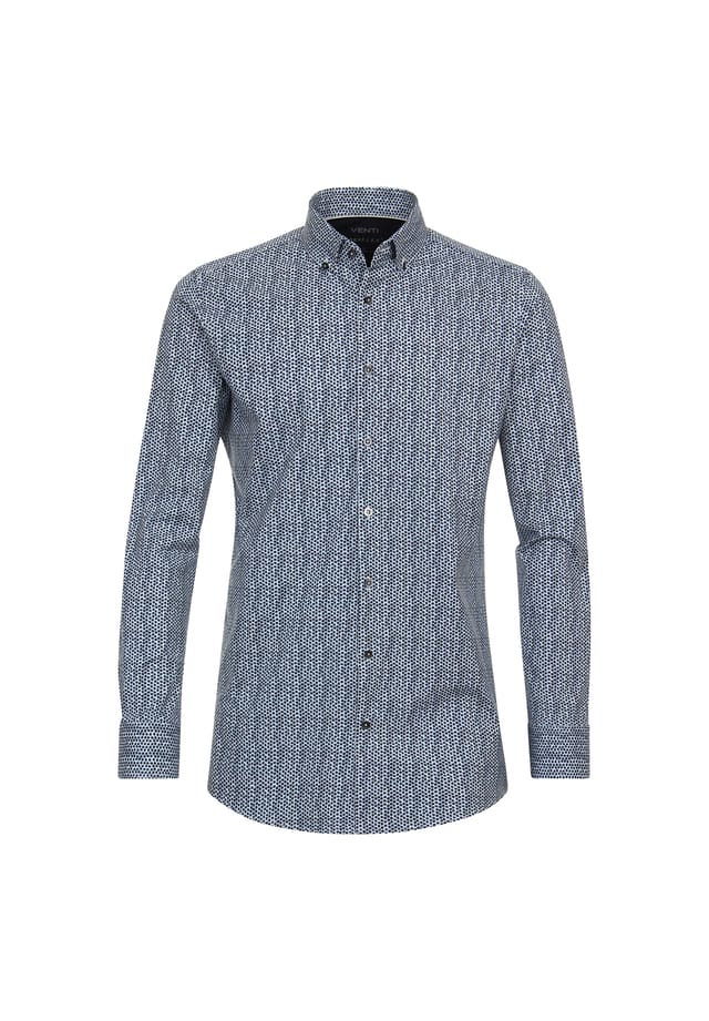 Рубашка с деловым принтом современный крой Venti, синий
Рубашка с деловым принтом современный крой Venti, синий