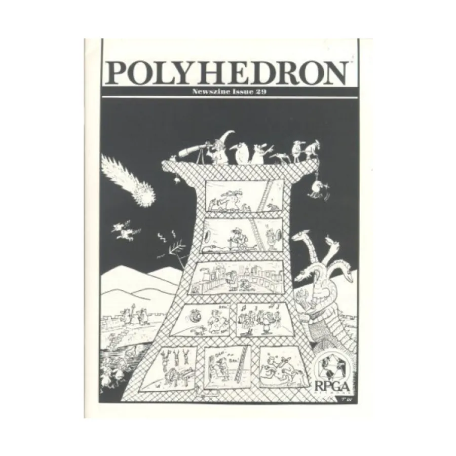 Журнал #29 "The Camel's Nose, Ecology of Tiamat, Gamma World Gods", Polyhedron Magazine #01 - #50
Журнал #29 "The Camel's Nose, Ecology of Tiamat, Gamma World Gods", Polyhedron Magazine #01 - #50