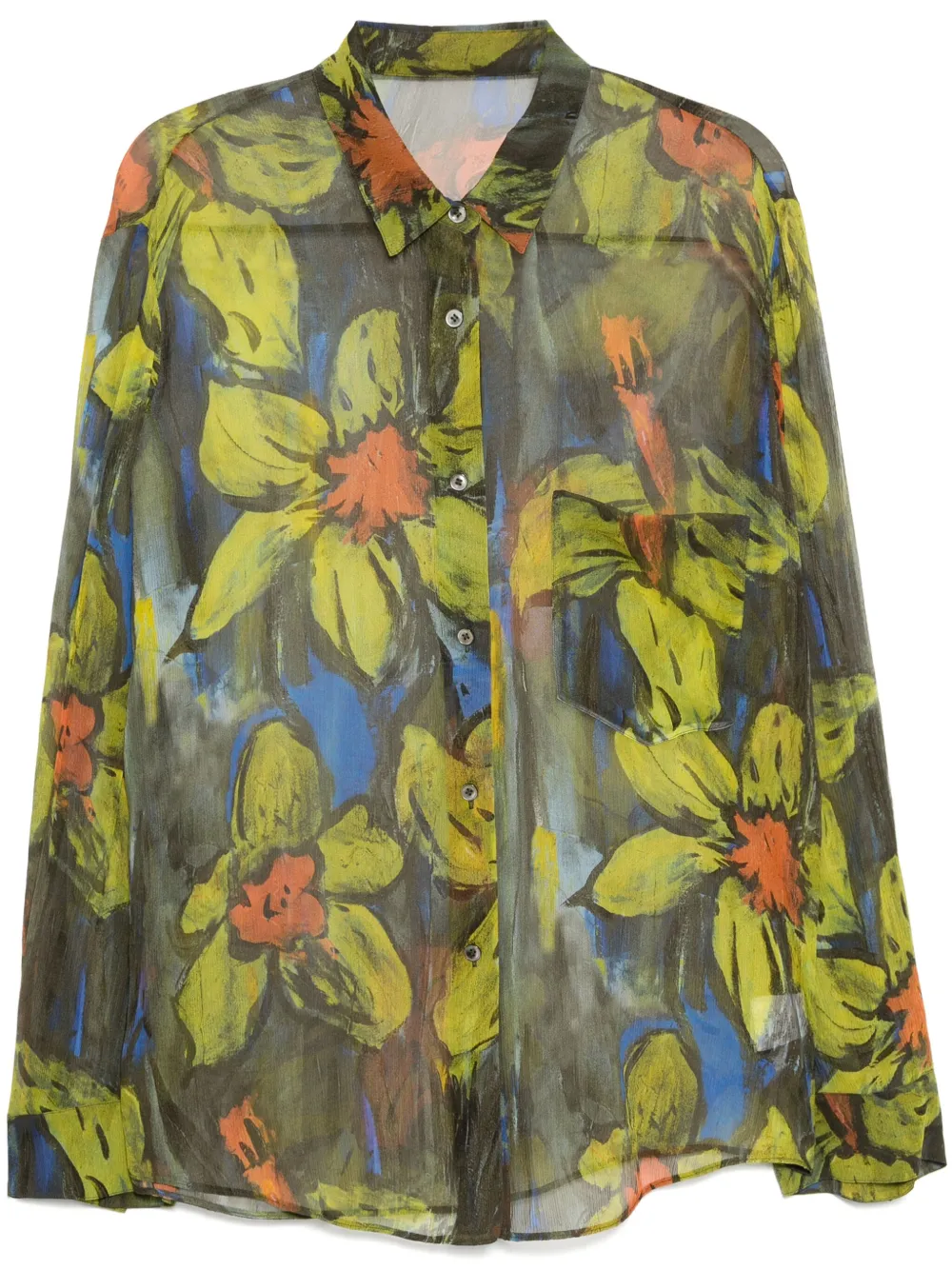 Рубашка с цветочным принтом JNBY, зеленый
Рубашка с цветочным принтом JNBY, зеленый