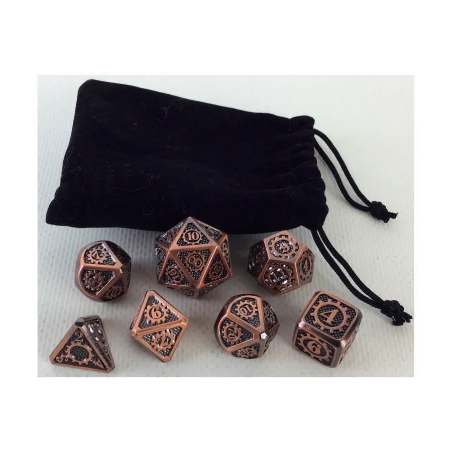 Поликомплект медных шестерен с черным (7), Role Playing Games & Accessories (Unidentifiable Publisher)
Поликомплект медных шестерен с черным (7), Role Playing Games & Accessories (Unidentifiable Publisher)