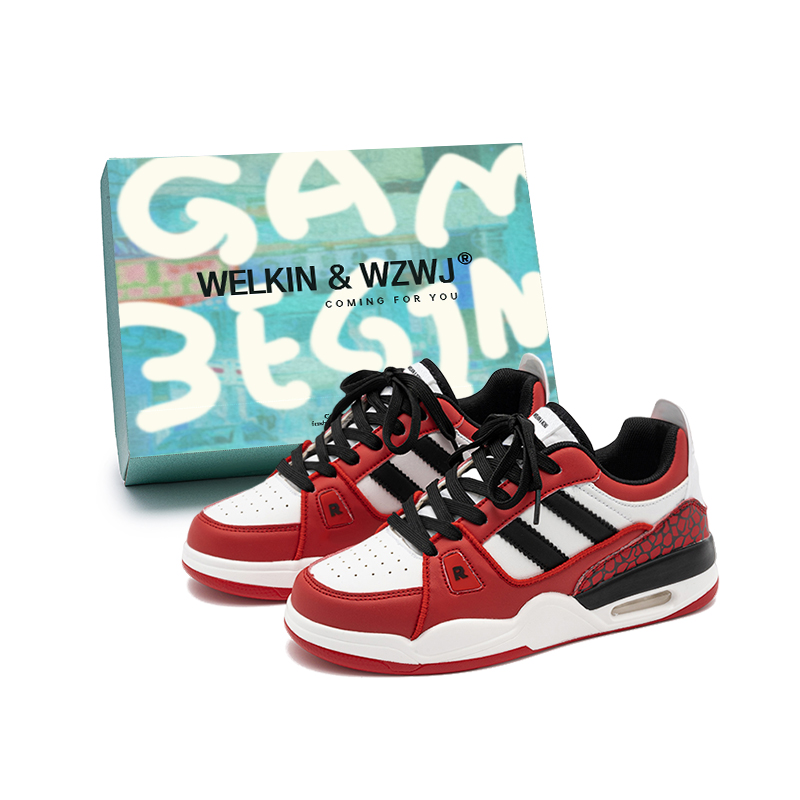 WELKIN&WZWJ Унисекс скейтерские кросcовки низкие бело-сине-красные - бело-бордовые, цвет White Burgundy
WELKIN&WZWJ Унисекс скейтерские кросcовки низкие бело-сине-красные - бело-бордовые, цвет White Burgundy