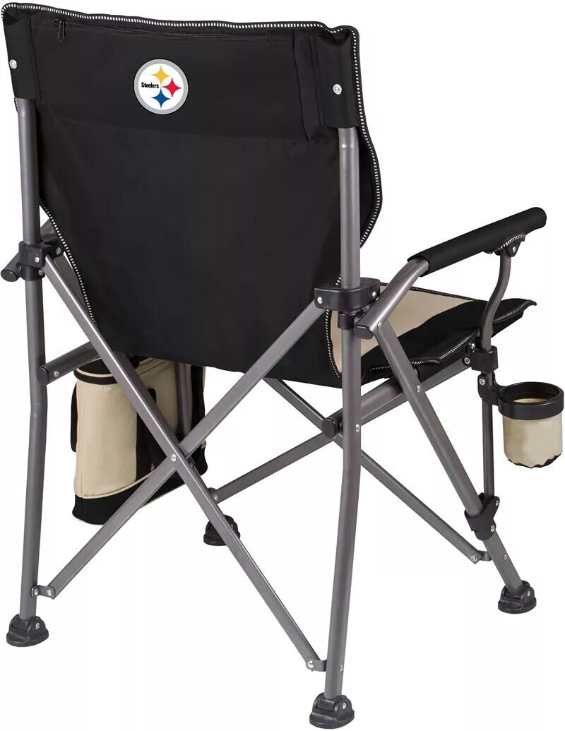 Picnic Time Pittsburgh Steelers Cooler Camp Chair
Picnic Time Pittsburgh Steelers Cooler Camp Chair