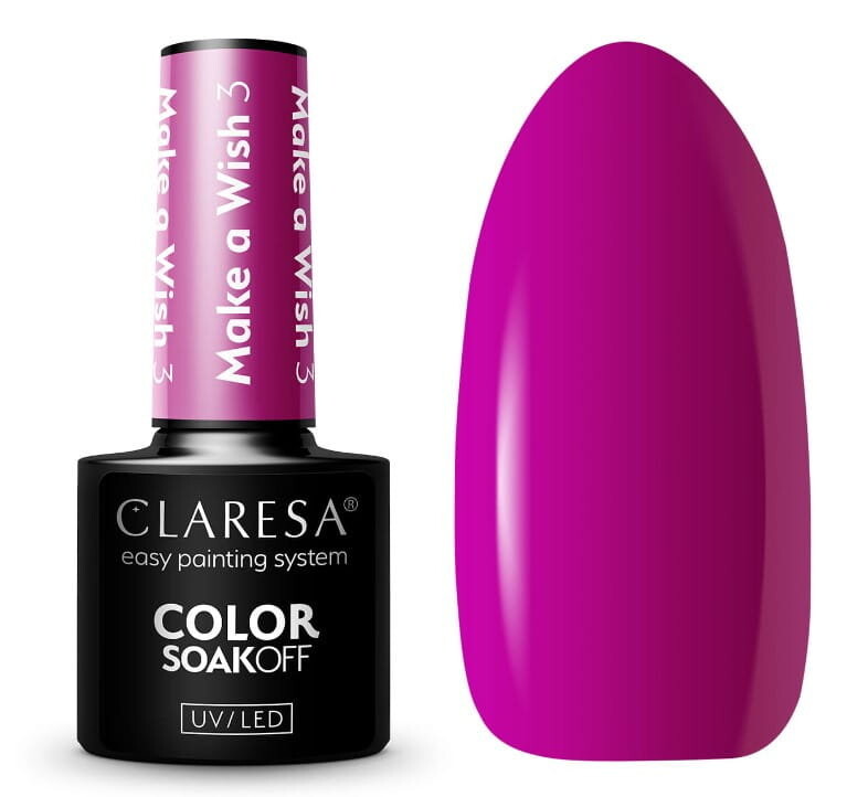 Claresa Make a Wish 3 - гибридный лак для ногтей 5г
Claresa Make a Wish 3 - гибридный лак для ногтей 5г