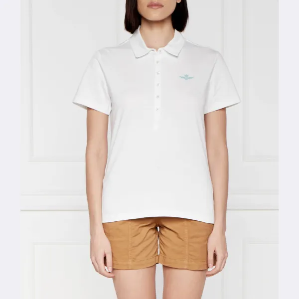 Рубашка-Поло MC стандартного кроя Aeronautica Militare, белый
Рубашка-Поло MC стандартного кроя Aeronautica Militare, белый