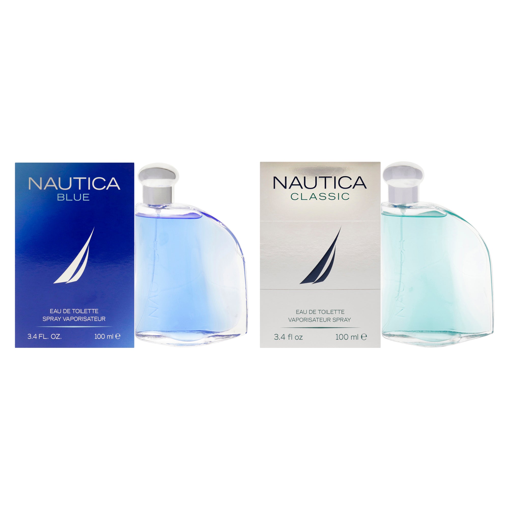 Набор Nautica Classic Blue Kit от Nautica для мужчин, 2 предмета: 2 флакона туалетной воды (3,4 унции)
Набор Nautica Classic Blue Kit от Nautica для мужчин, 2 предмета: 2 флакона туалетной воды (3,4 унции)