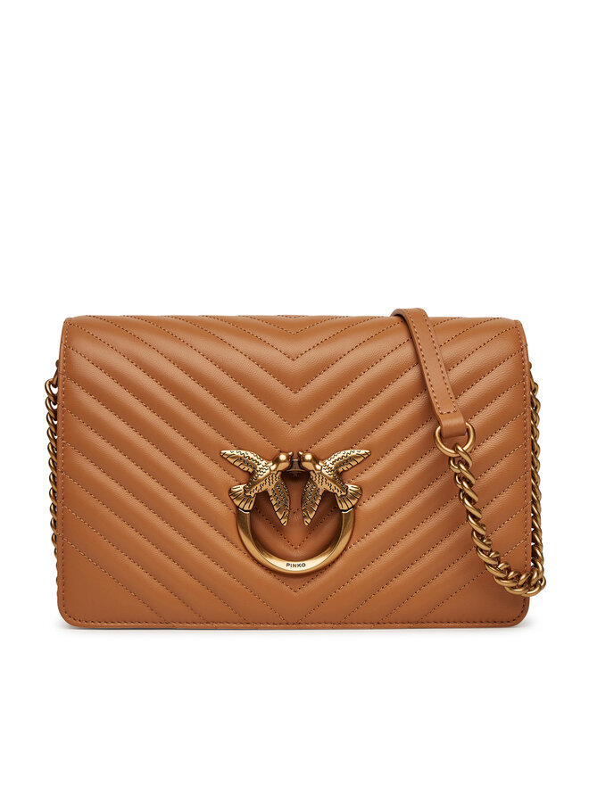 Сумка через плечо PINKO Love Click Classic PE 25 PLTT 100063 A0GK, коричневый
Сумка через плечо PINKO Love Click Classic PE 25 PLTT 100063 A0GK, коричневый