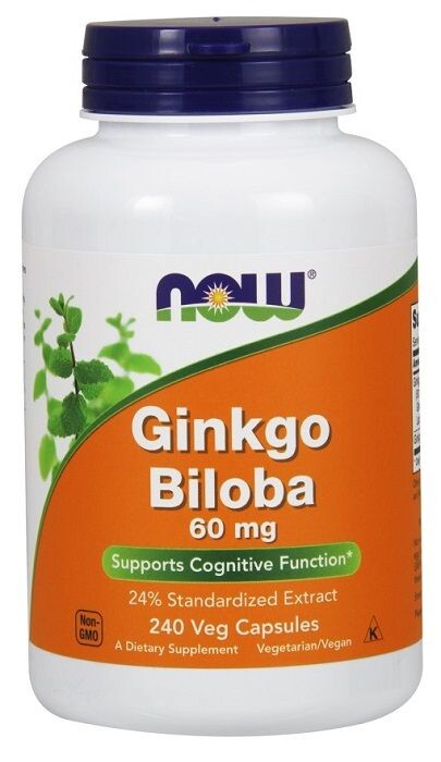 Now Foods Ginkgo Biloba 60 mg препарат, поддерживающий работу нервной системы и улучшающий память и концентрацию, 240 шт. 
Now Foods Ginkgo Biloba 60 mg препарат, поддерживающий работу нервной системы и улучшающий память и концентрацию, 240 шт.