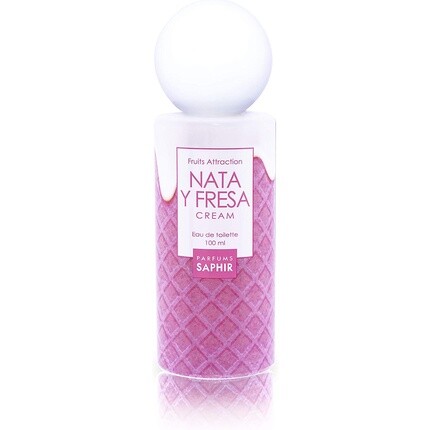 PARFUMS SAPHIR Fruit Attraction Cream Eau de Parfum для женщин 100 мл Крем и клубника
PARFUMS SAPHIR Fruit Attraction Cream Eau de Parfum для женщин 100 мл Крем и клубника