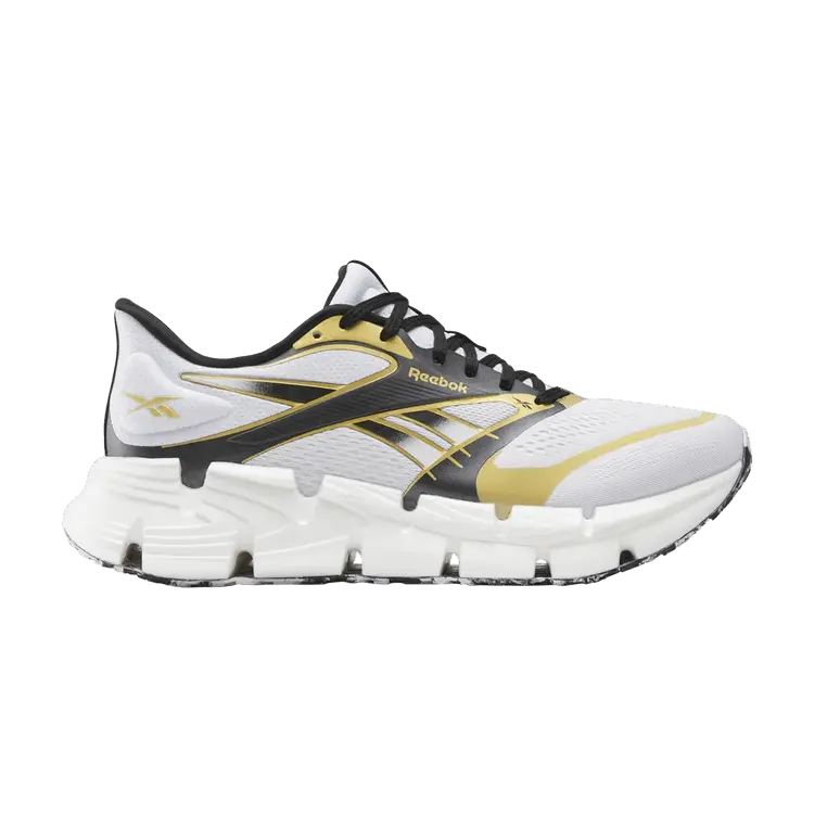 Кроссовки Reebok FloatZig 2, White Black Gold
Кроссовки Reebok FloatZig 2, White Black Gold