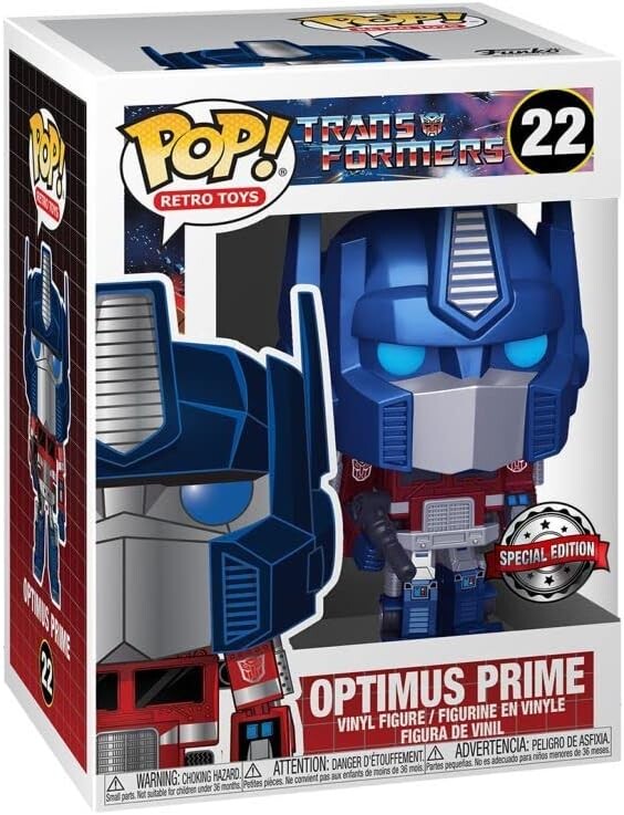 Фигурка Funko POP! Transformers - Metallic Optimus Prime
Фигурка Funko POP! Transformers - Metallic Optimus Prime