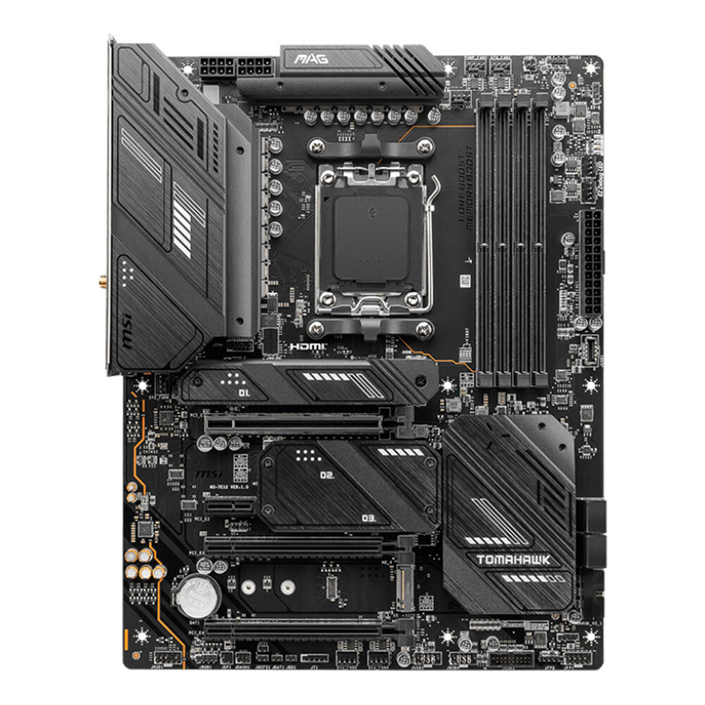 Материнская плата MSI MAG X670E TOMAHAWK WIFI, AM5, DDR5, Wi-Fi
Материнская плата MSI MAG X670E TOMAHAWK WIFI, AM5, DDR5, Wi-Fi