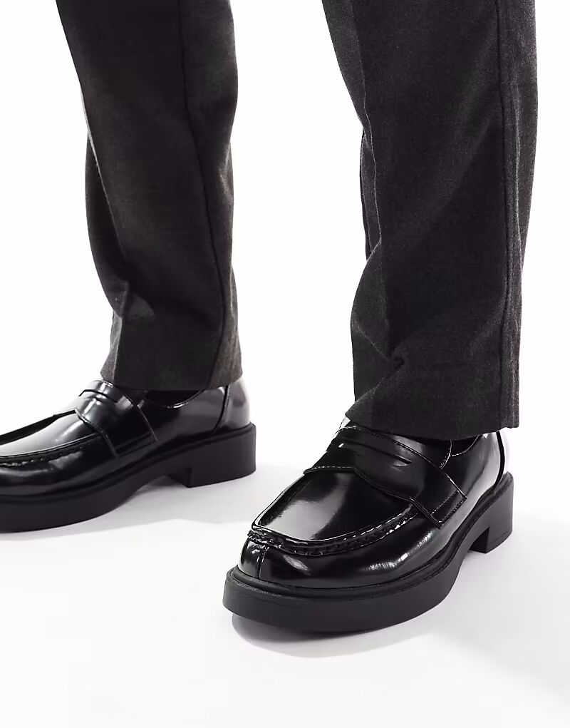 Пенни-лоферы ASOS DESIGN из черного лака
Пенни-лоферы ASOS DESIGN из черного лака
