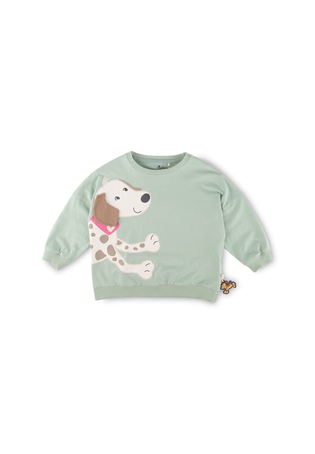 Футболка большого размера с забавной собакой для детей Sigikid, зеленый
Футболка большого размера с забавной собакой для детей Sigikid, зеленый