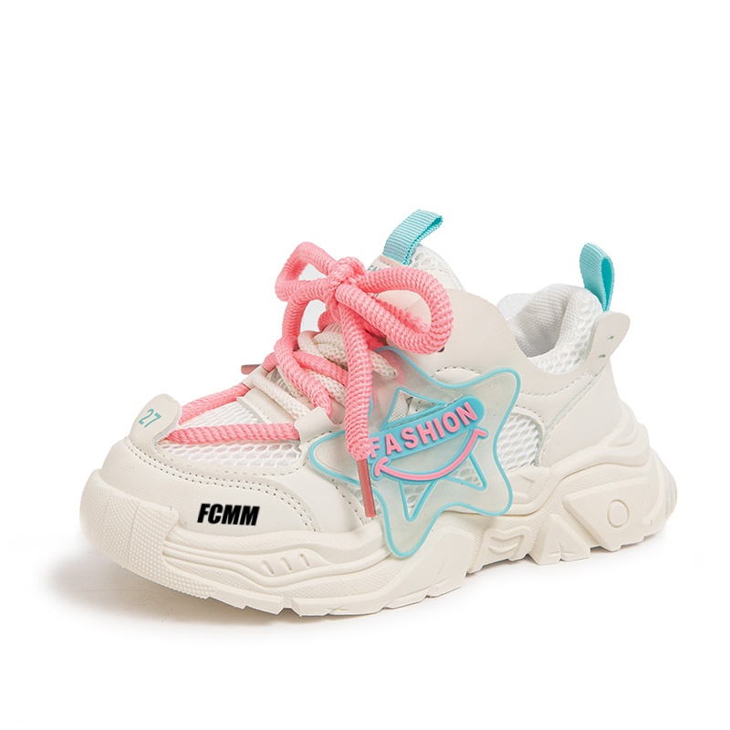 Нескользящие и дышащие детские кроссовки средней высоты для повседневной носки FCMM, розовый
Нескользящие и дышащие детские кроссовки средней высоты для повседневной носки FCMM, розовый