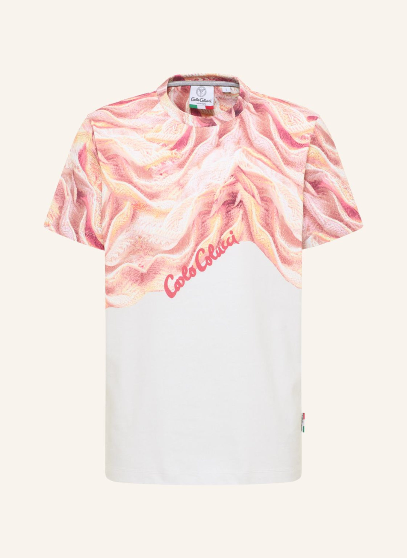 Футболка - искусственный трикотаж Donquerque Carlo Colucci, оранжевый
Футболка - искусственный трикотаж Donquerque Carlo Colucci, оранжевый