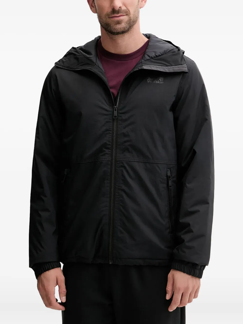 Куртка на молнии с капюшоном Jack Wolfskin, черный
Куртка на молнии с капюшоном Jack Wolfskin, черный