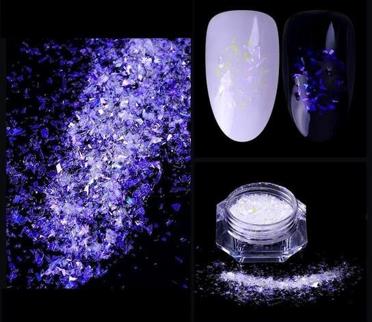 Пудра для дизайна ногтей Raisin, Magic Shards 01
Пудра для дизайна ногтей Raisin, Magic Shards 01