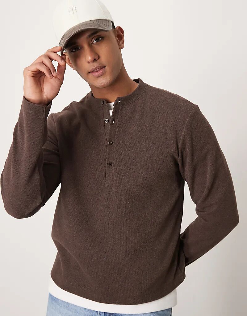 Свободный джемпер в рубчик с бахромой темно-коричневого цвета ASOS DESIGN
Свободный джемпер в рубчик с бахромой темно-коричневого цвета ASOS DESIGN