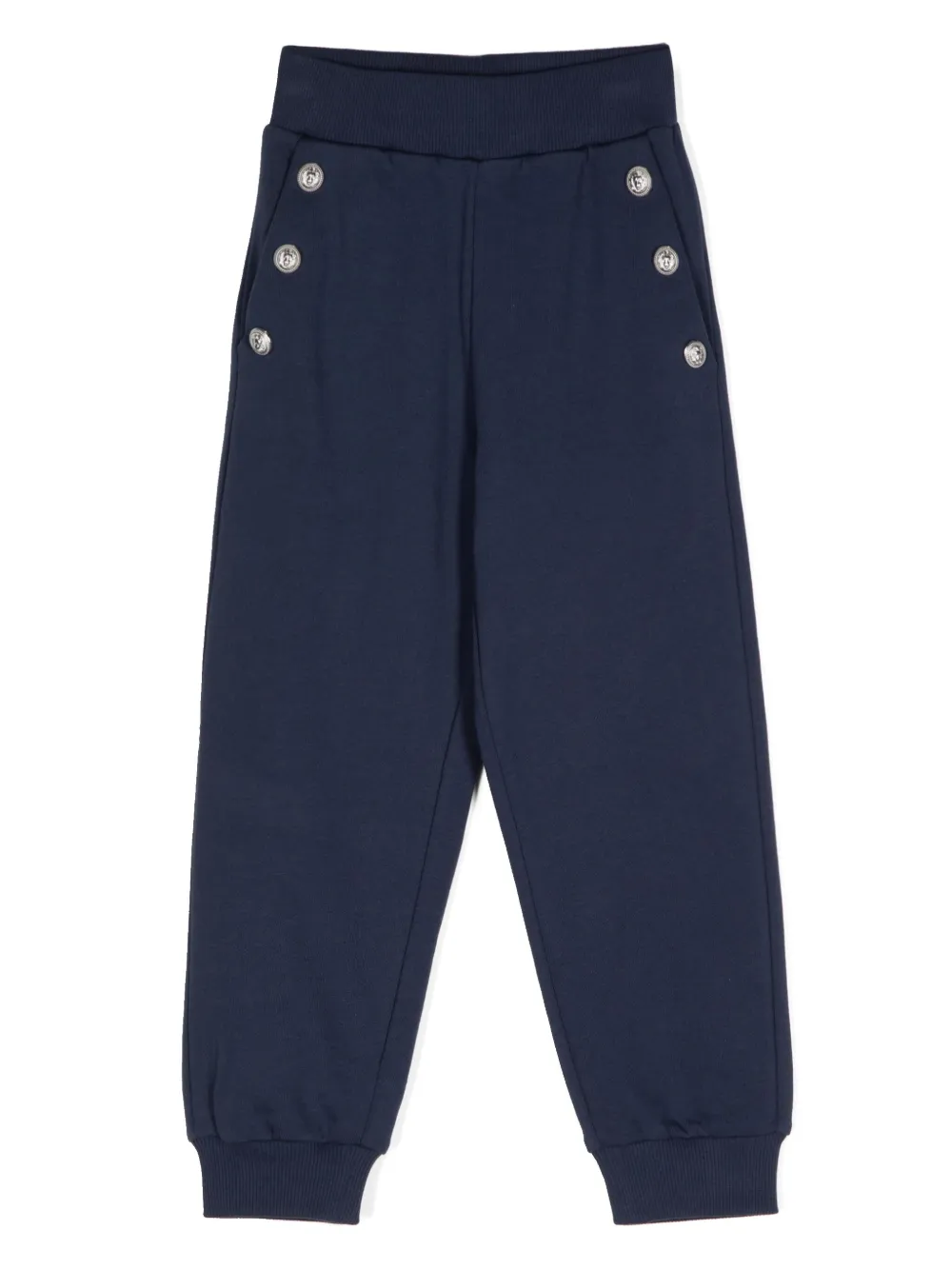 Брюки с гравированными пуговицами Balmain Kids, синий
Брюки с гравированными пуговицами Balmain Kids, синий