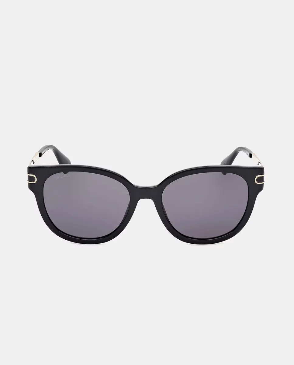 Женские круглые солнцезащитные очки черного цвета с инжекцией Max&Co, чёрный
Женские круглые солнцезащитные очки черного цвета с инжекцией Max&Co, чёрный