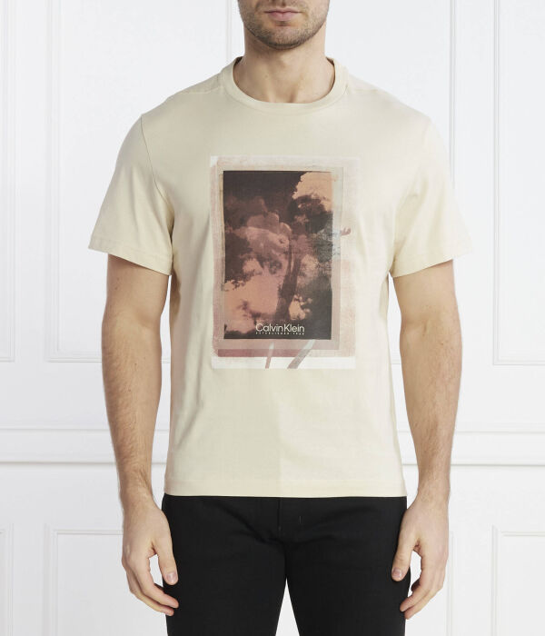 Футболки Regular fit Calvin Klein, желтый 
Футболки Regular fit Calvin Klein, желтый