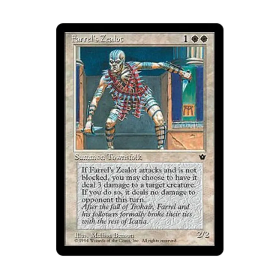 CCG Фанатик Фаррела - Вер. 2 (С3), MTG - Fallen Empires
CCG Фанатик Фаррела - Вер. 2 (С3), MTG - Fallen Empires