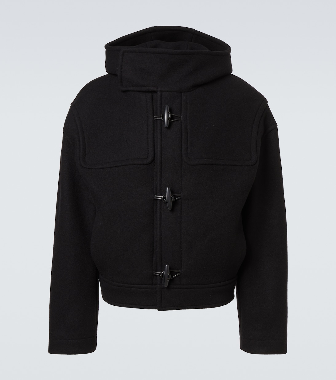 Куртка из натуральной шерсти Jacquemus, черный 
Куртка из натуральной шерсти Jacquemus, черный