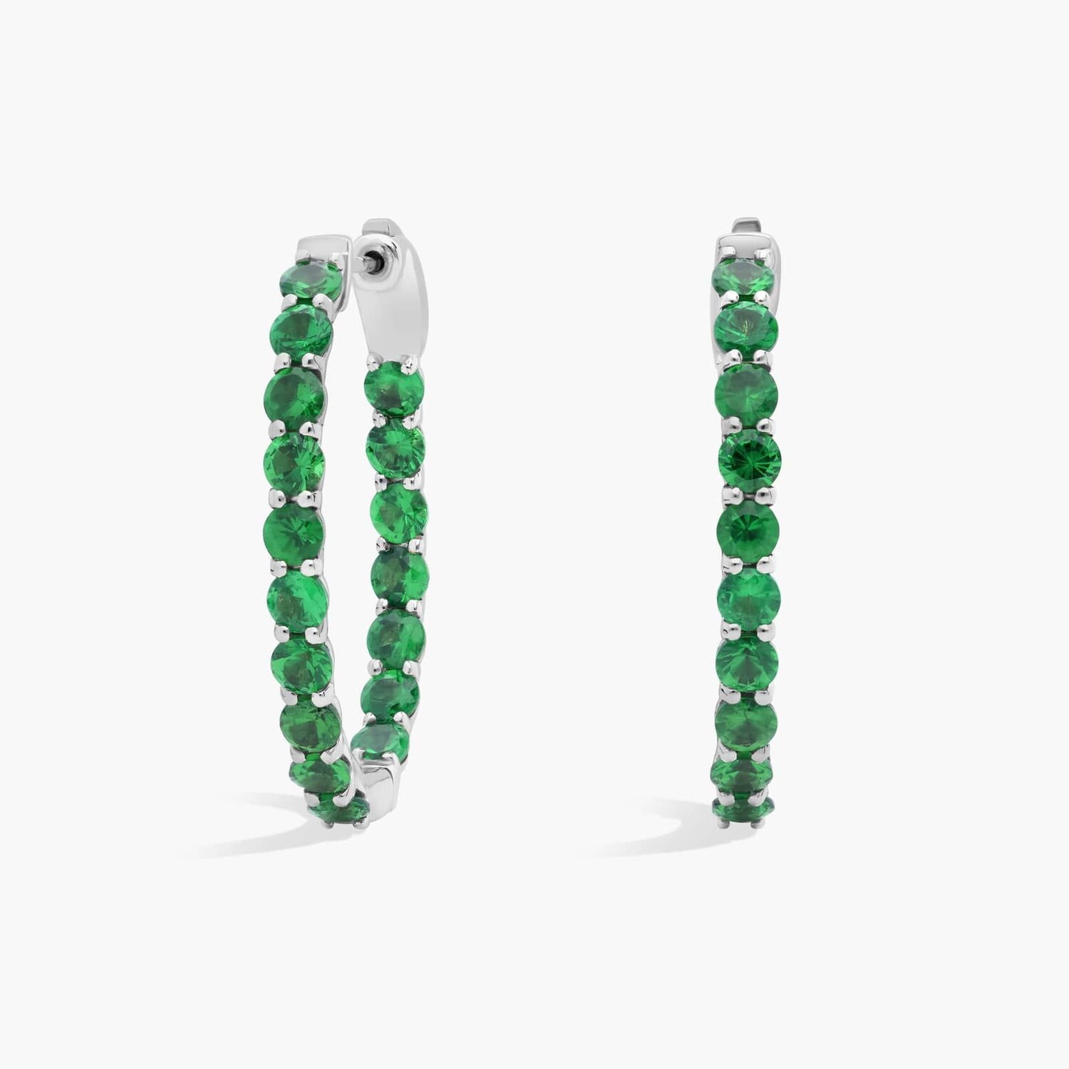 Круглые серьги-кольца с цаворитом, диаметр 1 дюйм, белое золото 14 карат Blue Nile
Круглые серьги-кольца с цаворитом, диаметр 1 дюйм, белое золото 14 карат Blue Nile