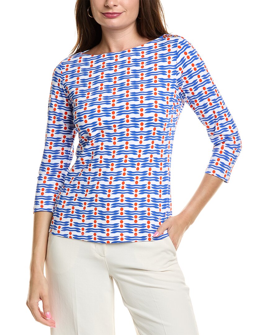 J.McLaughlin Wavesong Catalina Тканевая блузка, синий
J.McLaughlin Wavesong Catalina Тканевая блузка, синий