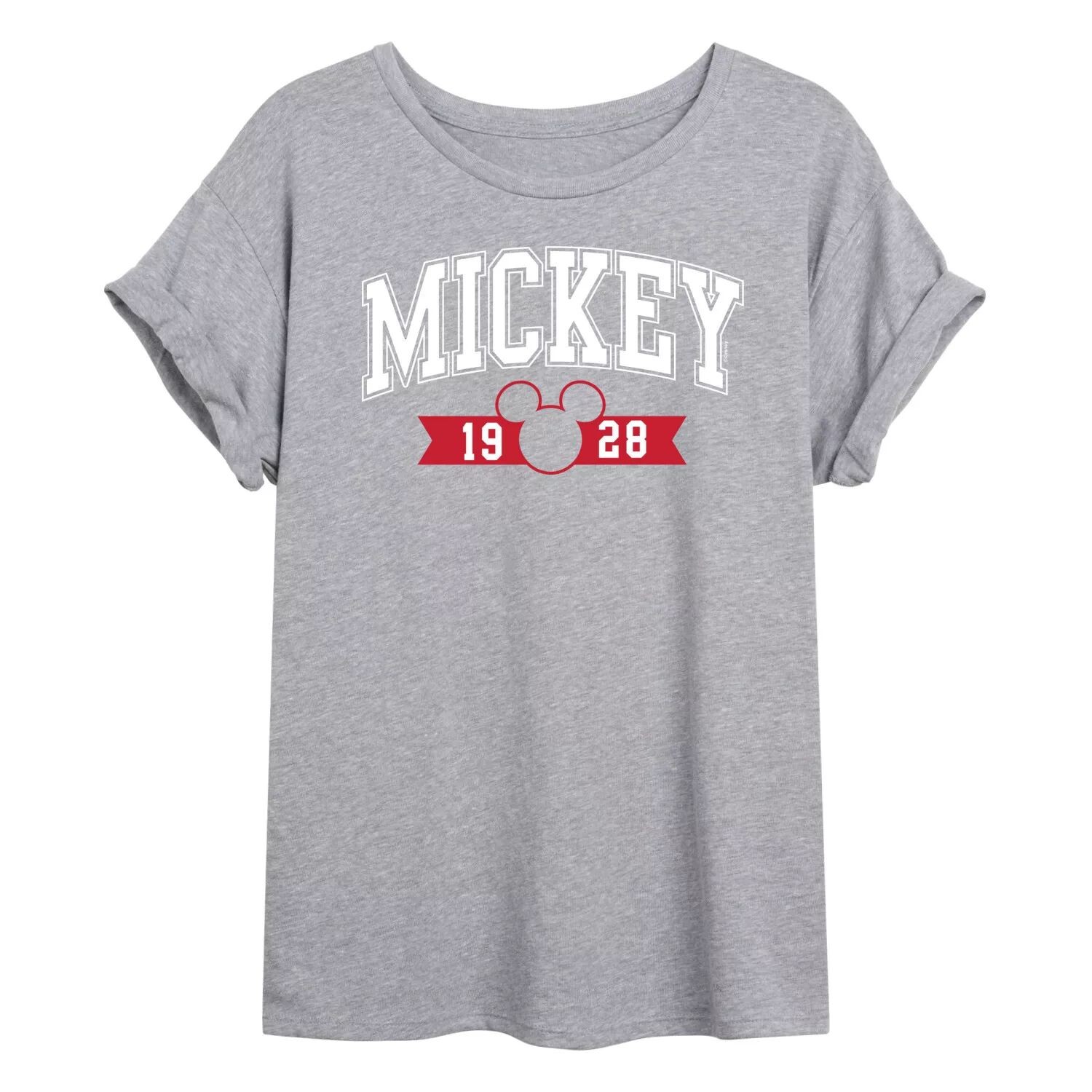Детская футболка Disney's Mickey Mouse с изображением Микки 1928 года и струящимся рисунком Licensed Character
Детская футболка Disney's Mickey Mouse с изображением Микки 1928 года и струящимся рисунком Licensed Character