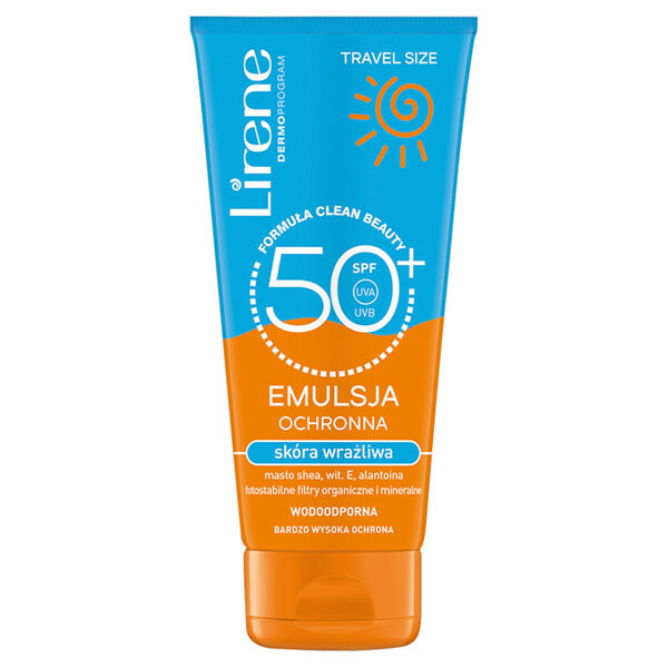 LIRENE Dermoprogram эмульсия Travel Size SPF50 90мл
LIRENE Dermoprogram эмульсия Travel Size SPF50 90мл