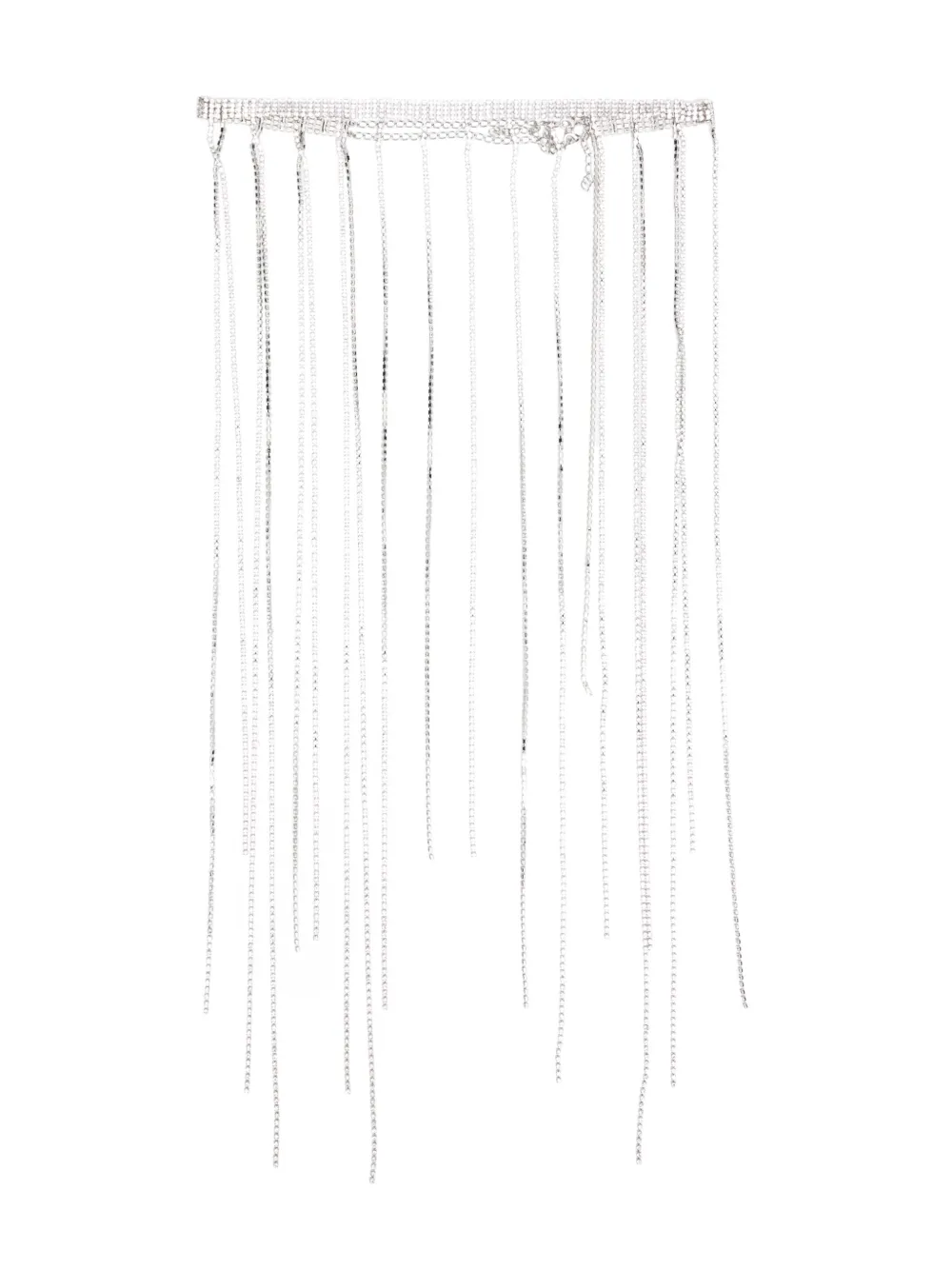 Ремень с кристаллами из коллаборации с Lit Appeal Loulou, серебяный
Ремень с кристаллами из коллаборации с Lit Appeal Loulou, серебяный