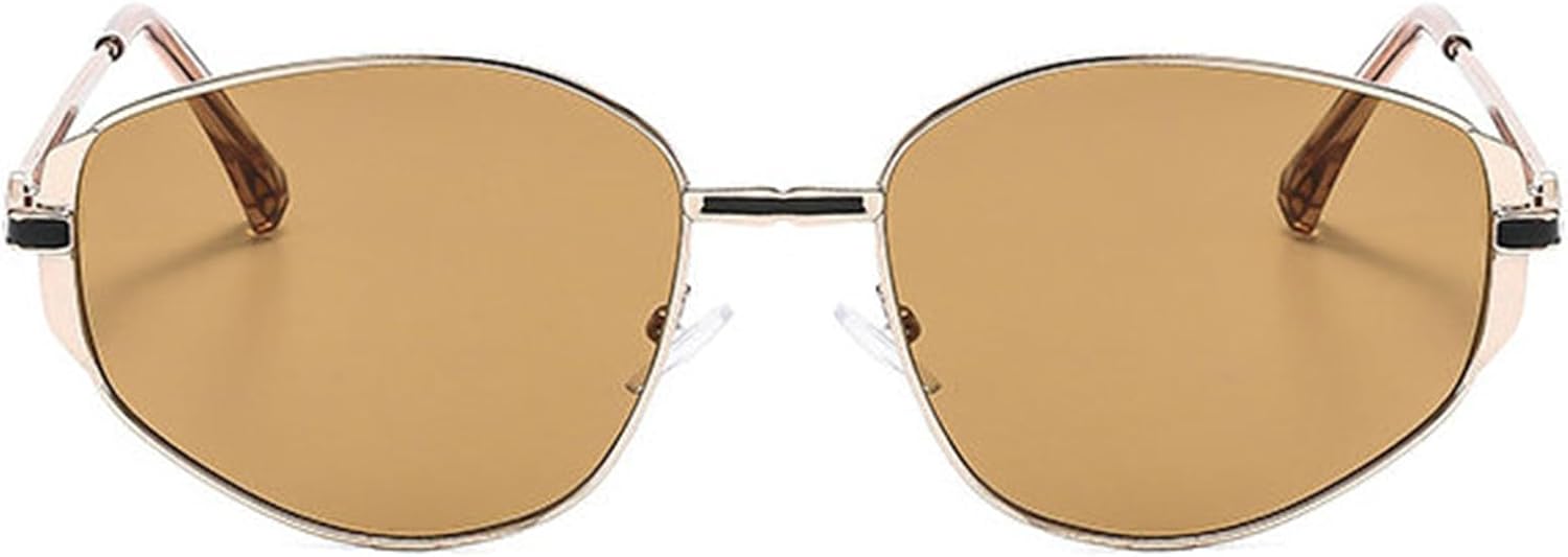 Солнцезащитные очки Helena Retro Y2K в овальной панк-оправе для женщин и мужчин, роскошные, с металлическим каркасом, в форме «кошачий глаз», винтажные, 90-е, с защитой от ультрафиолета UV400, C2
Солнцезащитные очки Helena Retro Y2K в овальной панк-оправе для женщин и мужчин, роскошные, с металлическим каркасом, в форме «кошачий глаз», винтажные, 90-е, с защитой от ультрафиолета UV400, C2