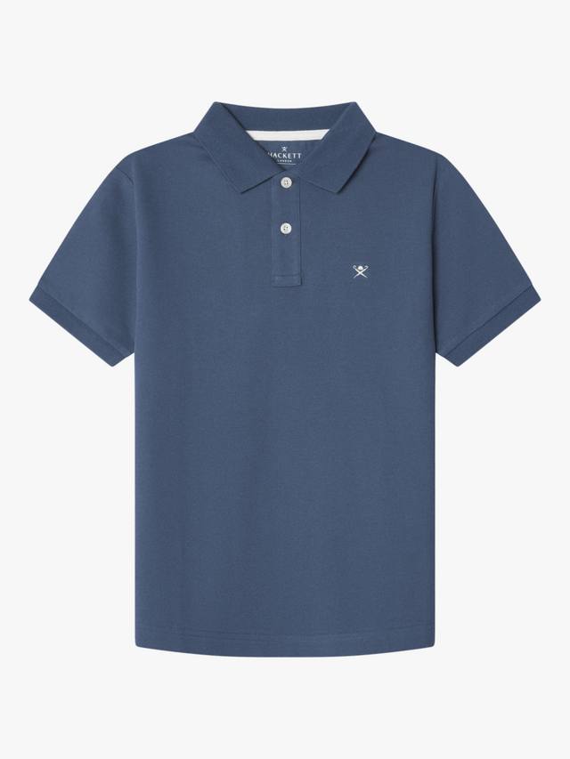 Детская хлопковая пике поло с коротким рукавом Hackett London, Dark Denim Blue
Детская хлопковая пике поло с коротким рукавом Hackett London, Dark Denim Blue
