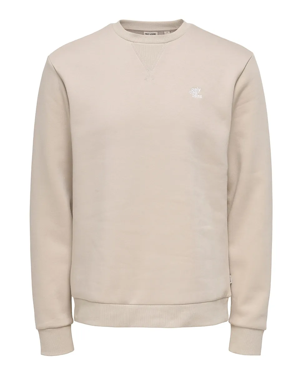 Мужская толстовка обычного кроя Only & Sons, бежевый
Мужская толстовка обычного кроя Only & Sons, бежевый