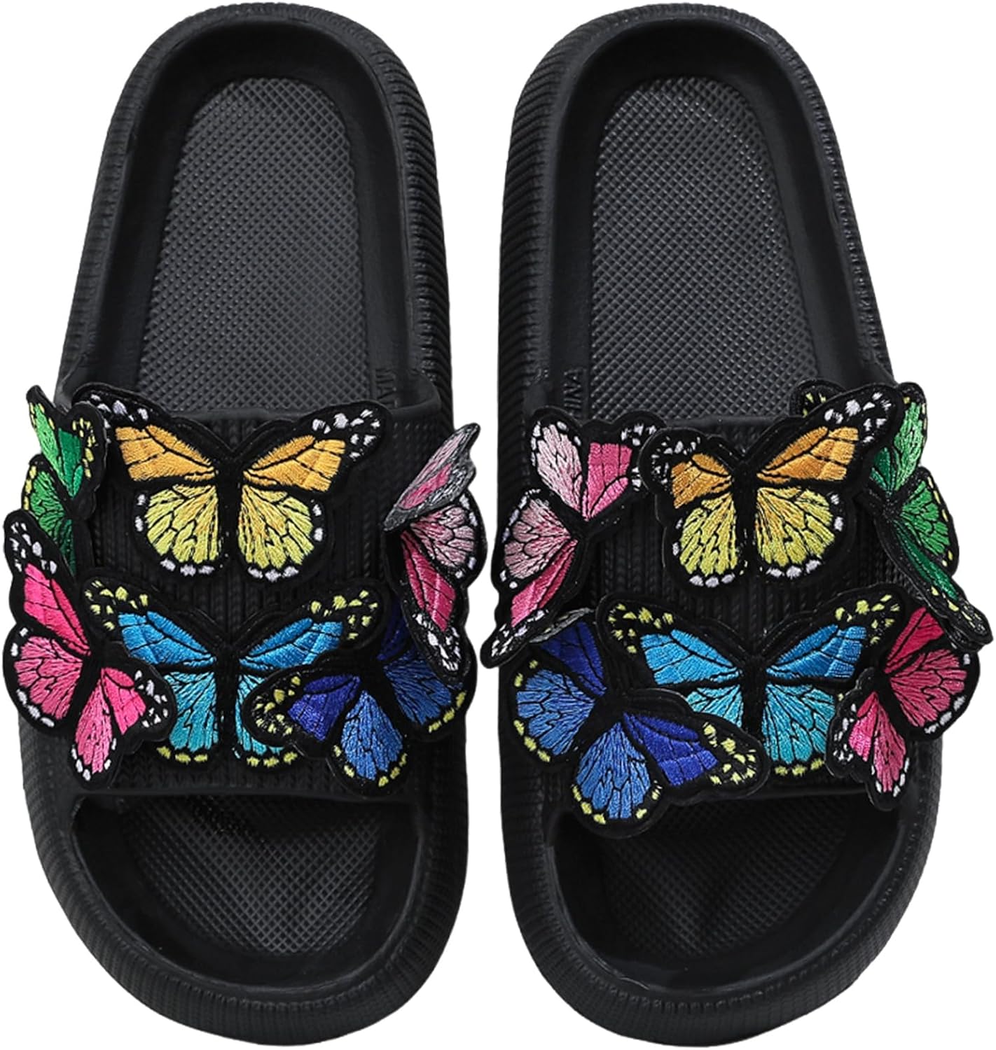 LNERIP Evil Eye Cloud Тапочки для женщин и мужчин, подушечки-сланцы, легкие и мягкие, шлепанцы для ванной, сада, на платформе, супер массажные домашние шлепанцы для дома и улицы, Butterfly Colorful
LNERIP Evil Eye Cloud Тапочки для женщин и мужчин, подушечки-сланцы, легкие и мягкие, шлепанцы для ванной, сада, на платформе, супер массажные домашние шлепанцы для дома и улицы, Butterfly Colorful