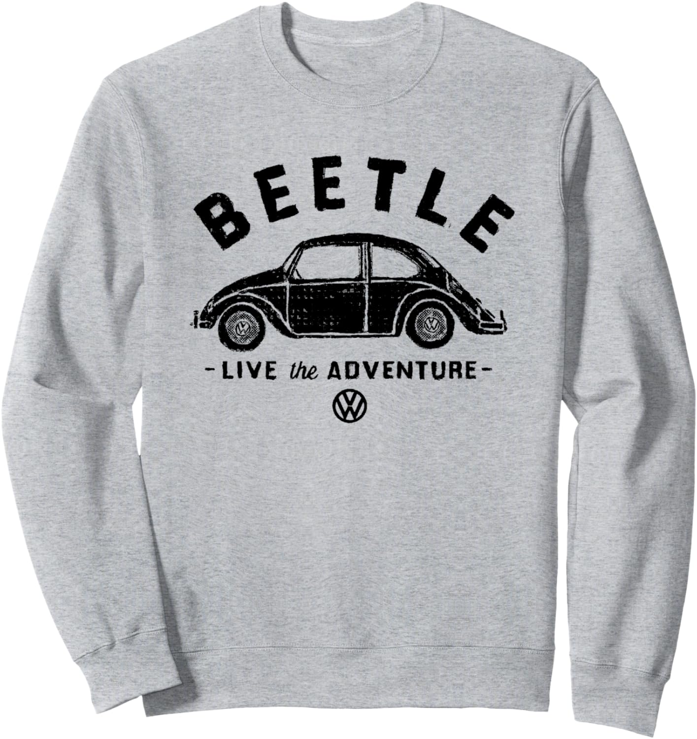 Толстовка Volkswagen Beetle Black Live The Adventure, серая
Толстовка Volkswagen Beetle Black Live The Adventure, серая
