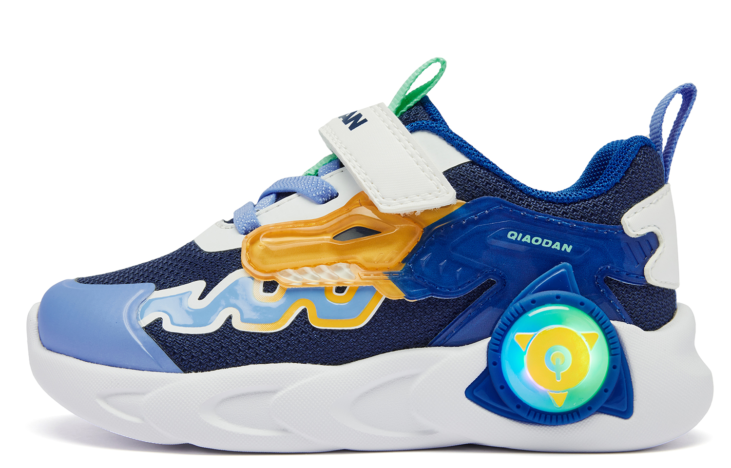 QIAODAN Низкие детские туфли синего и белого цвета для младенцев и малышей
QIAODAN Низкие детские туфли синего и белого цвета для младенцев и малышей